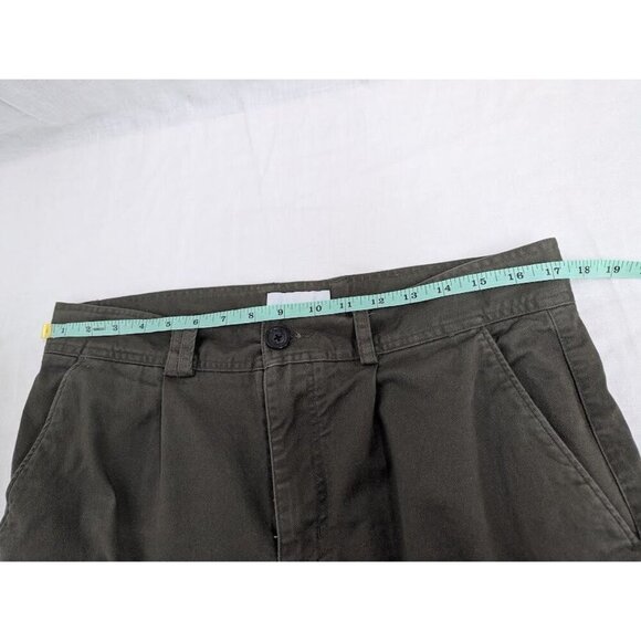 I love Ugly women's size large dark green cargo chino pants A5 - Picture 12 of 12